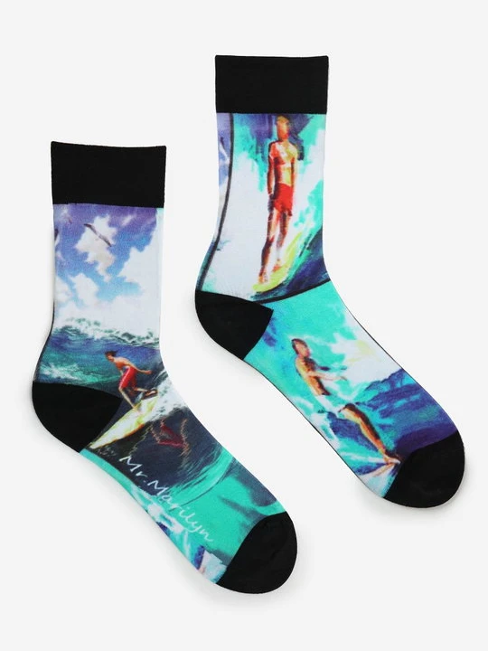 Zdjęcie produktu Skarpetki męskie Special z surferem Surf Marilyn