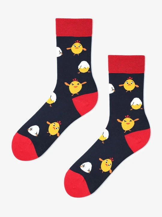 Zdjęcie produktu Skarpetki męskie w kurczaki Roosters Marilyn NAVY