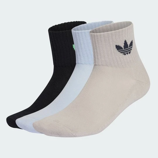 Zdjęcie produktu Skarpetki Mid Crew 3 Pairs Adidas niebieski