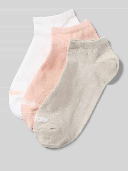 Zdjęcie produktu Skarpetki sneaker z mieszanki bawełny w 3‑pakiecie Adidas Biały