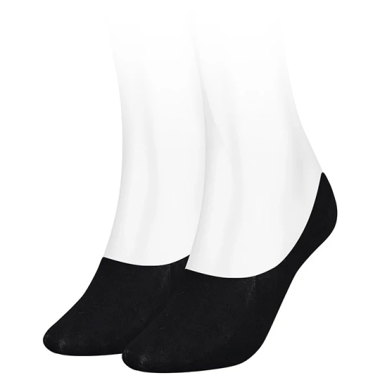 Zdjęcie produktu Skarpetki stopki 2 pary Women Footie 2P Black 383024001 200 039 (TH308-a) Tommy Hilfiger