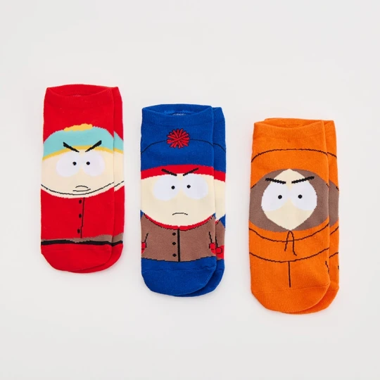 Zdjęcie produktu Skarpetki stopki 3-pak South Park House