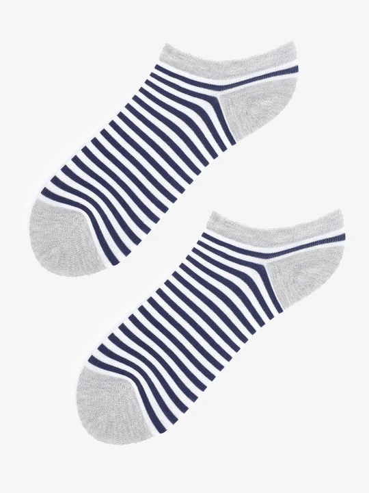 Zdjęcie produktu Skarpetki stopki damskie w marynarskie paski Footies Stripes 5 Marilyn