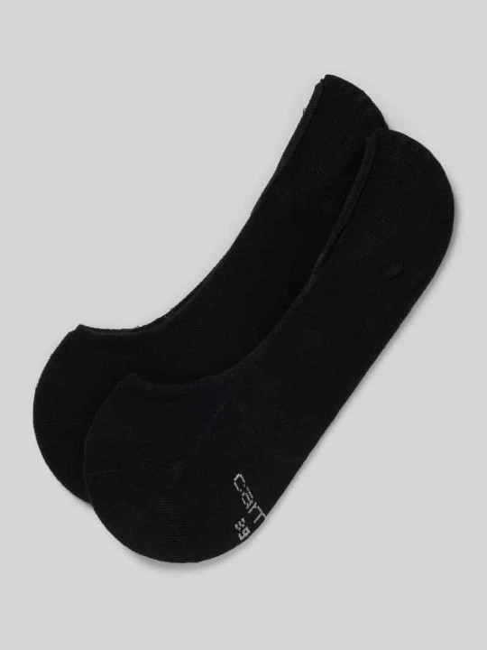 Zdjęcie produktu Skarpetki stopki w zestawie 2 szt. model ‘FOOTIE’ CAMANO Czarny