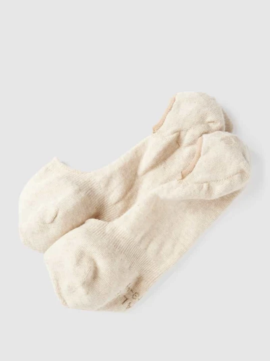 Zdjęcie produktu Skarpetki stopki z detalem z logo model ‘Step Medium Cut’ Falke Piaskowy
