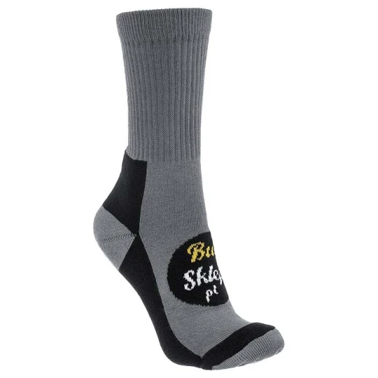 Zdjęcie produktu Skarpetki Szare z logo (BS1-b) ButSklep