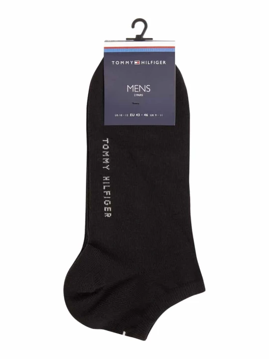 Zdjęcie produktu Skarpetki typu sneakers w 2‑pakiecie Tommy Hilfiger Czarny