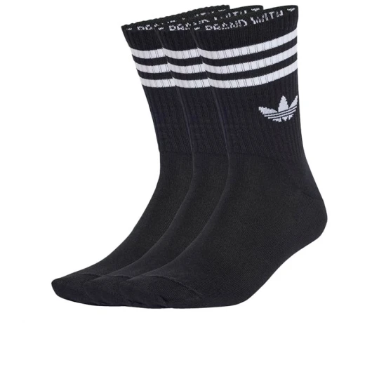 Zdjęcie produktu Skarpetki unisex adidas Originals 3-Stripies Crew 3 Pairs JV7402 - czarne