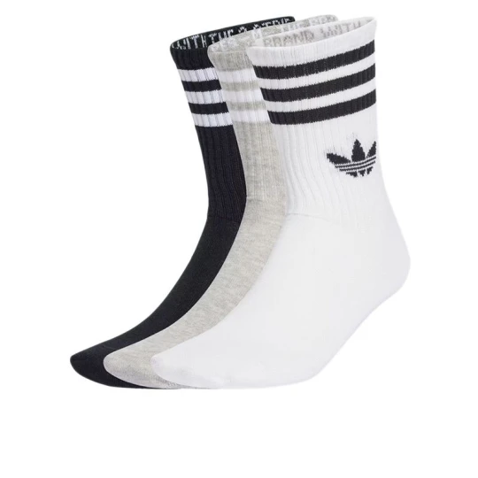 Zdjęcie produktu Skarpetki unisex adidas Originals 3-Stripies Crew 3 Pairs JV7403 - mulikolor