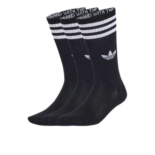 Zdjęcie produktu Skarpetki unisex adidas Originals 3-Stripies High Crew 3 Pairs JV7417 - czarne