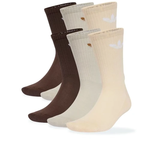 Zdjęcie produktu Skarpetki unisex adidas Originals Trefoil Cushion Crew Socks 6 Pairs IX5274 - multikolor