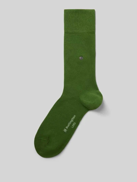 Zdjęcie produktu Skarpetki z detalem z logo Model 'Lord SO' Burlington Zielony