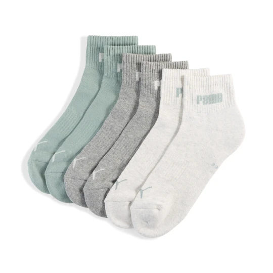 Zdjęcie produktu Skarpetki za kostkę PUMA Unisex, 3 pary, Odzież, Zielony