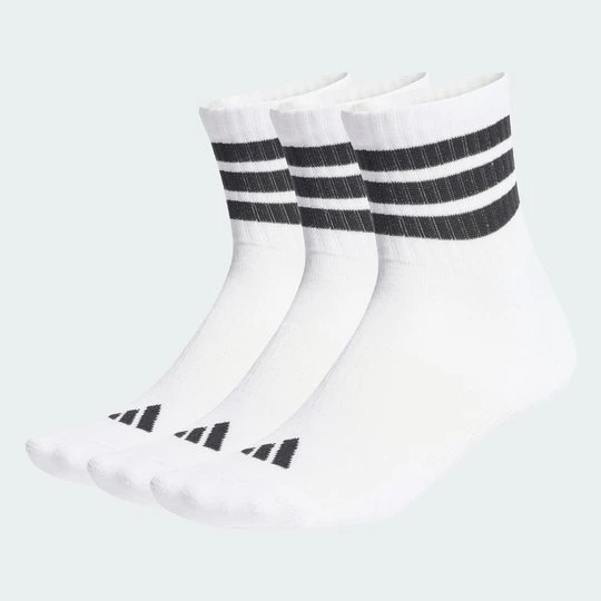Zdjęcie produktu SKARPETY 3 STRIPES CUSHIONED SPORTSWEAR MID CUT SOCKS 3 PAIR PACK Adidas