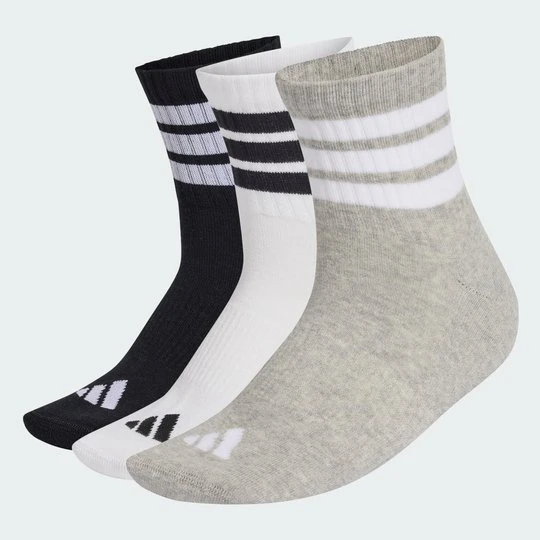 Zdjęcie produktu SKARPETY 3 STRIPES CUSHIONED SPORTSWEAR MID CUT SOCKS 3 PAIR PACK Adidas