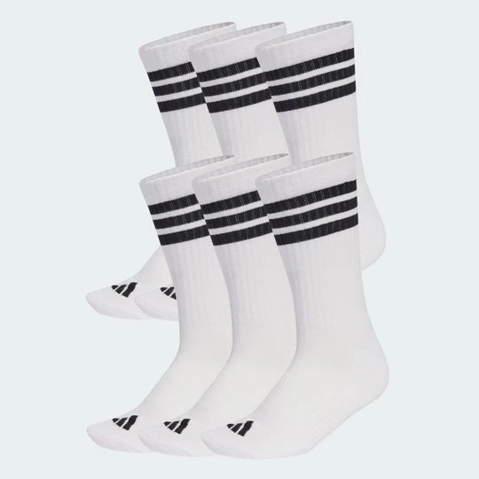 Zdjęcie produktu Skarpety 3-Stripes Essentials Cushioned Crew, 6 par Adidas