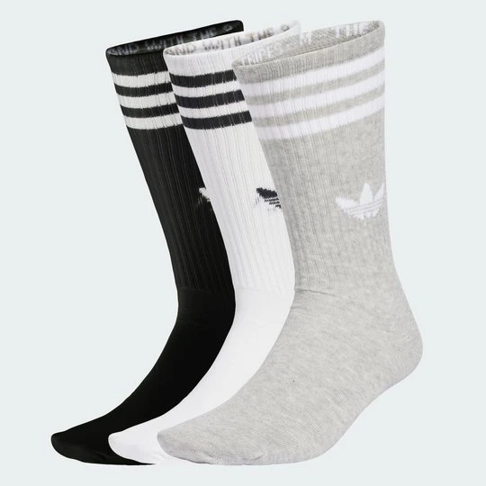 Zdjęcie produktu Skarpety 3-Stripes High Crew 3 Pairs Adidas