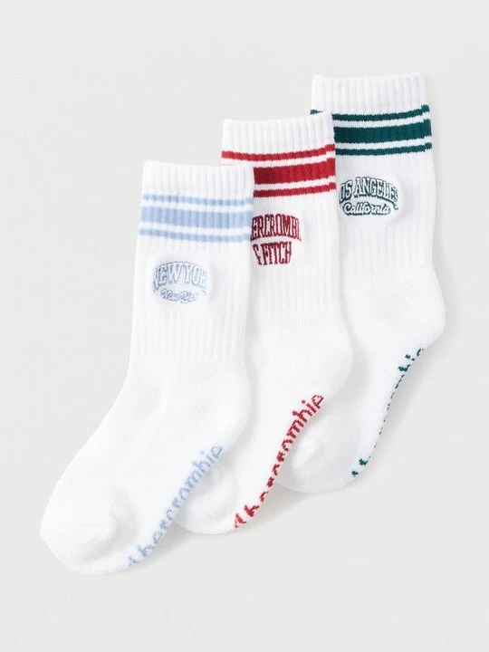 Zdjęcie produktu Skarpety Abercrombie & Fitch biały