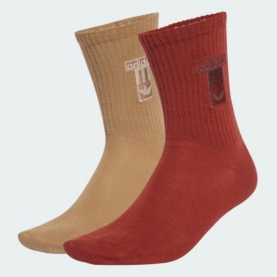 Zdjęcie produktu Skarpety Adibreak Crew 2 Pairs Adidas brązowy