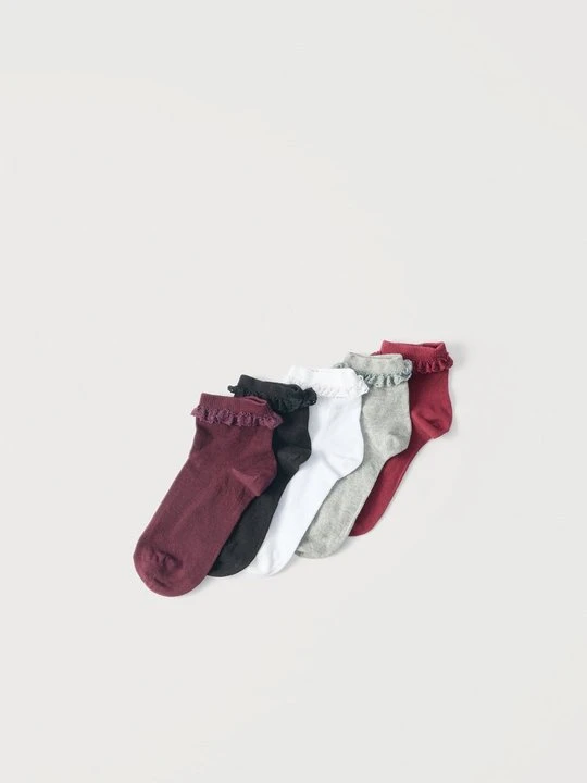Zdjęcie produktu Skarpety Anna Field By Zalando bordowy