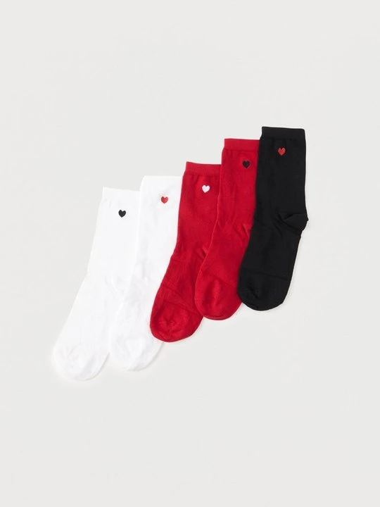 Zdjęcie produktu Skarpety Anna Field By Zalando czerwony
