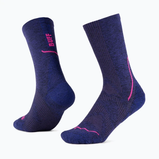 Zdjęcie produktu Skarpety BUFF Dryflx Crew ultramarine Fioletowy