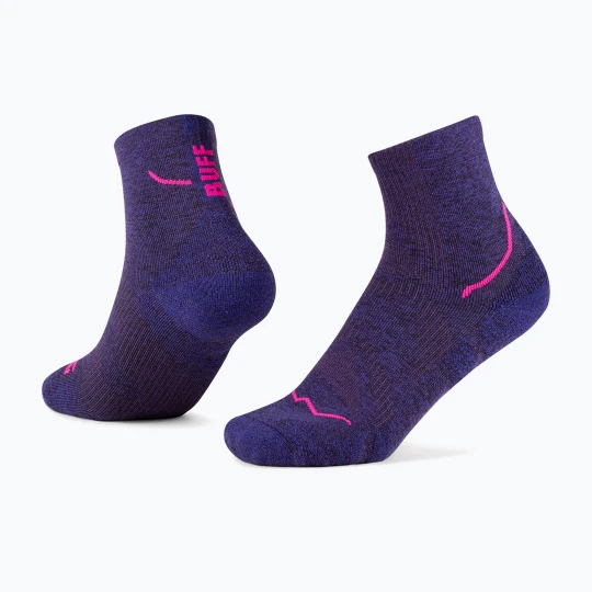 Zdjęcie produktu Skarpety BUFF Dryflx Quarter ultramarine Fioletowy