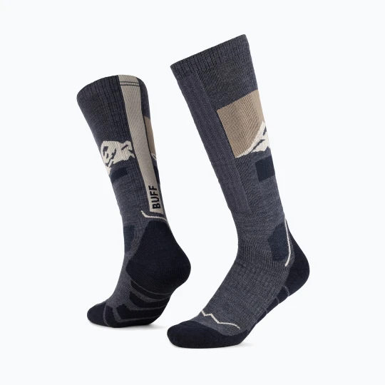 Zdjęcie produktu Skarpety BUFF Merino Heavyweight Over The Calf night blue