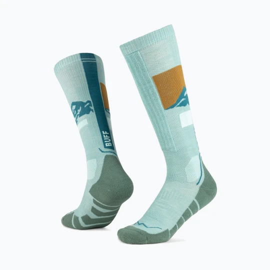 Zdjęcie produktu Skarpety BUFF Merino Heavyweight Over The Calf sea green
