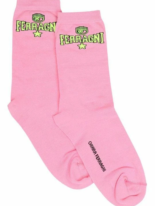 Zdjęcie produktu Skarpety Chiara Ferragni różowy