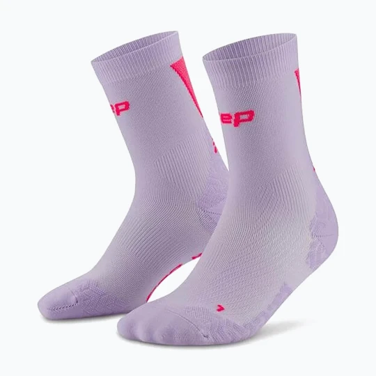 Zdjęcie produktu Skarpety damskie CEP Ultralight Mid Cut 4.0 lilac/pink Fioletowy