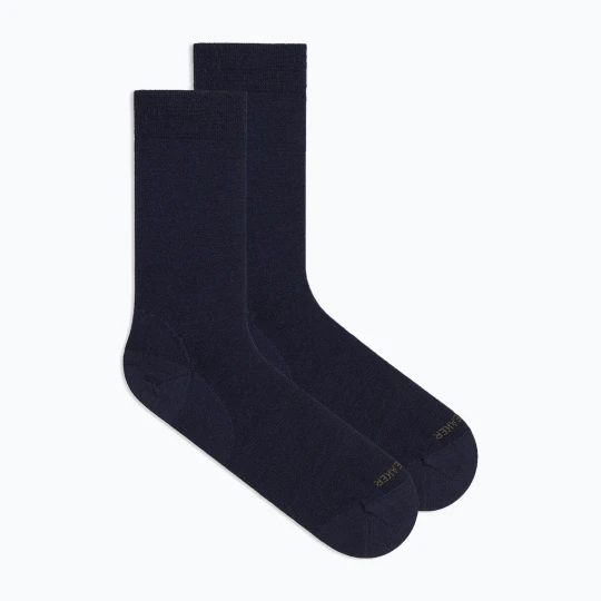 Zdjęcie produktu Skarpety damskie Icebreaker Lifestyle Fine Gauge Crew midnight navy/dark loden Granatowy