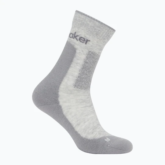 Zdjęcie produktu Skarpety damskie icebreaker Merino Hike+ Medium Crew blizzard heather / alloy Szary