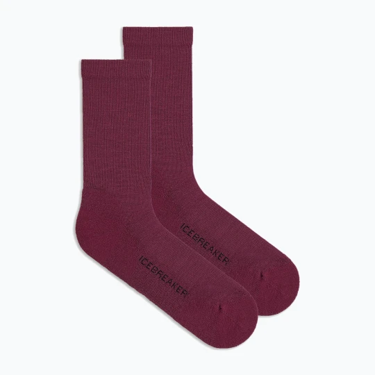 Zdjęcie produktu Skarpety damskie Icebreaker Merino Lifestyle Light Crew dark berry Granatowy