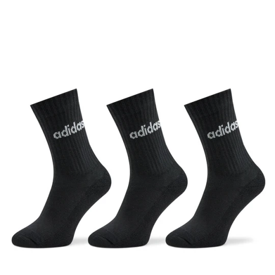 Zdjęcie produktu Skarpety długie adidas Linear Crew Cushioned Socks 3 Pairs IC1301 Czarny