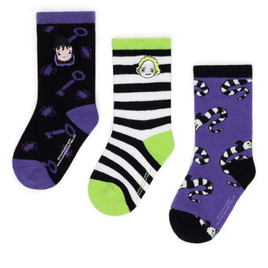Zdjęcie produktu Skarpety długie BEETLEJUICE ACCCS-AW24-324WBBJ Kolorowy