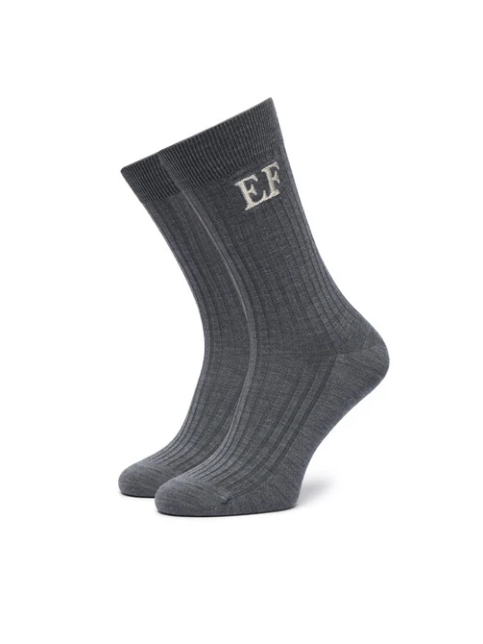 Zdjęcie produktu Skarpety długie Elisabetta Franchi CZ-11A-67E2-V90 Szary