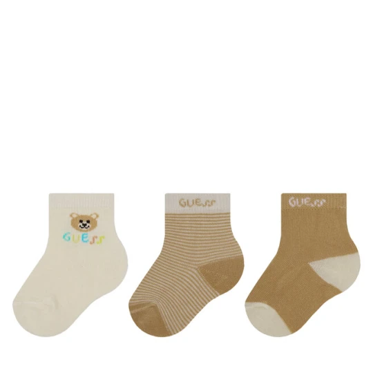 Zdjęcie produktu Skarpety długie Guess H4YZ07 Z3G10 Beżowy
