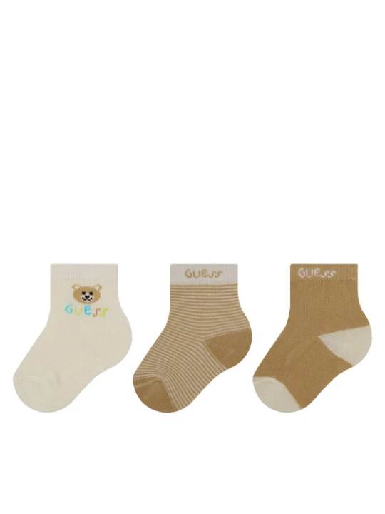Zdjęcie produktu Skarpety długie Guess H4YZ07 Z3G10 Beżowy