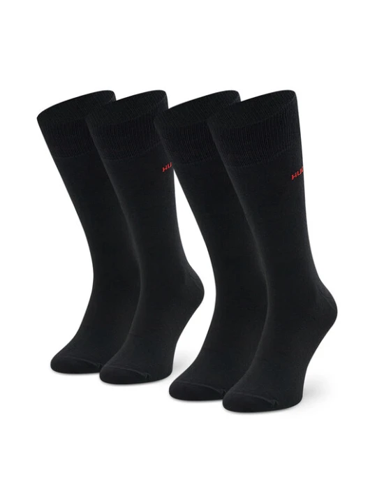 Zdjęcie produktu Skarpety długie HUGO 2P Rs Uni Cc 50468099 Czarny