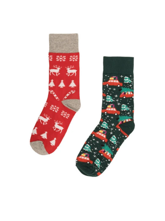 Zdjęcie produktu Skarpety długie Lasocki 2MB-004-AW23 (2-pack) Kolorowy