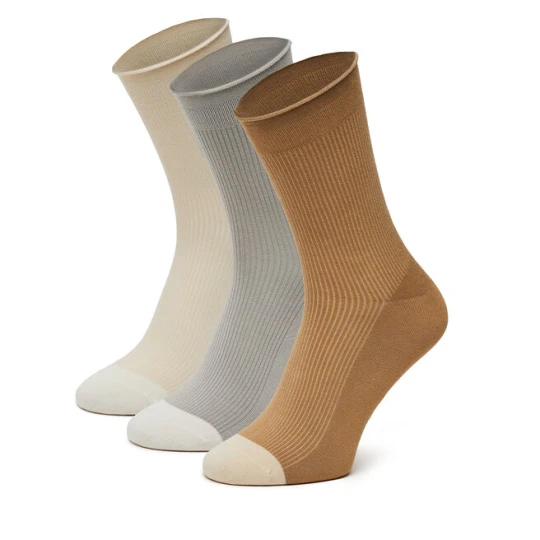 Zdjęcie produktu Skarpety długie Nine West BR_NW_01_Z_SS25 (3 PACK) Kolorowy