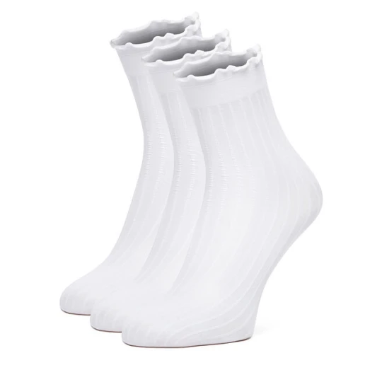 Zdjęcie produktu Skarpety długie Nine West CEO_AS_NW_01_Z_AW25 (3-PACK) Biały