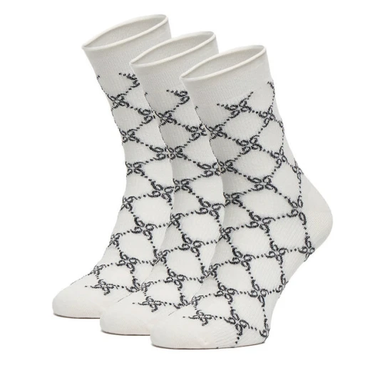 Zdjęcie produktu Skarpety długie Nine West CEO_BR_NW_Silver_01_Z_AW25 (3 PACK) Czarny