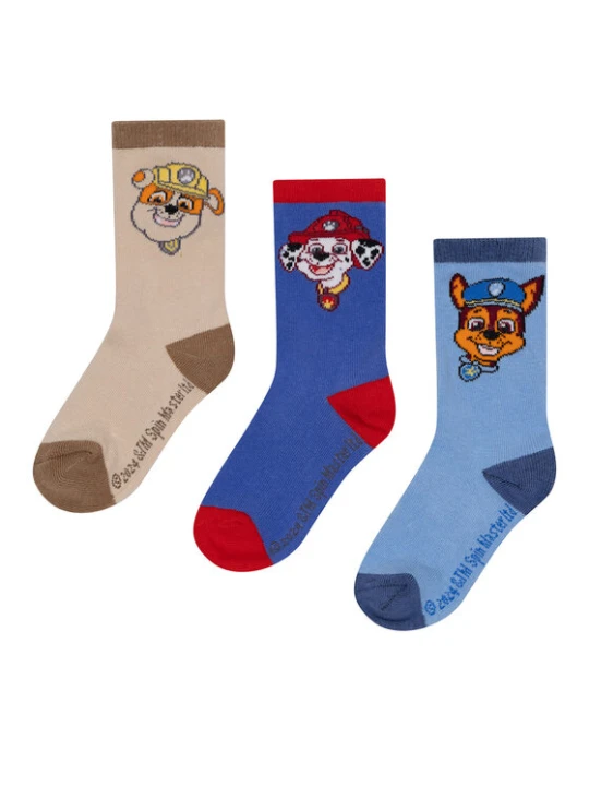 Zdjęcie produktu Skarpety długie Paw Patrol ACCCS-AW24-326PAW (3-pack) Kolorowy