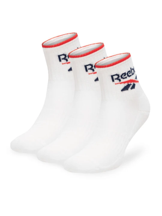 Zdjęcie produktu Skarpety długie Reebok R0362-SS24 (3-pack) Biały