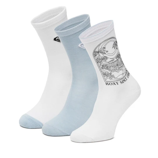 Zdjęcie produktu Skarpety długie Roxy AS_ROXY_05W_SS25 (3-PACK) Biały