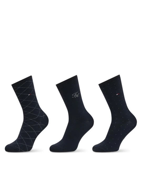 Zdjęcie produktu Skarpety długie Tommy Hilfiger 701242186 Granatowy