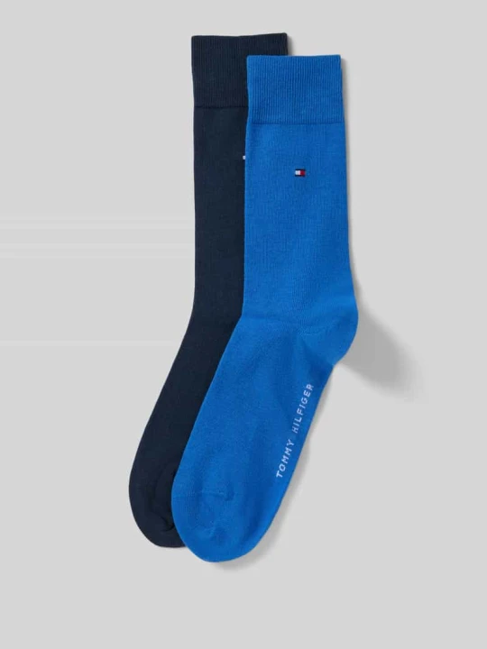 Zdjęcie produktu Skarpety długie z Mieszanka bawełny w Zestaw 2 szt. Tommy Hilfiger Jasnoniebieski