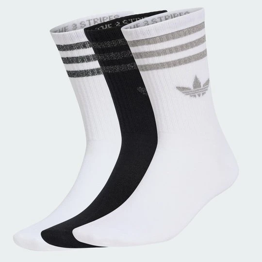 Zdjęcie produktu SKARPETY DO ŁYDKI Z 3 PASKAMI GLITTER – 3 PARY Adidas